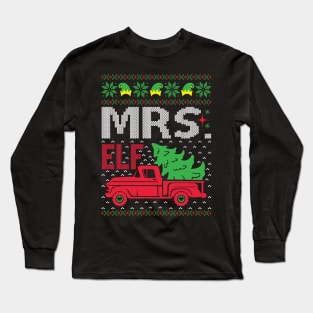 Mrs Elf Long Sleeve T-Shirt